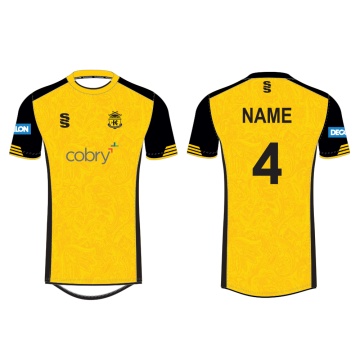Kelburne HC - S/S Home Shirt : Amber - Men's