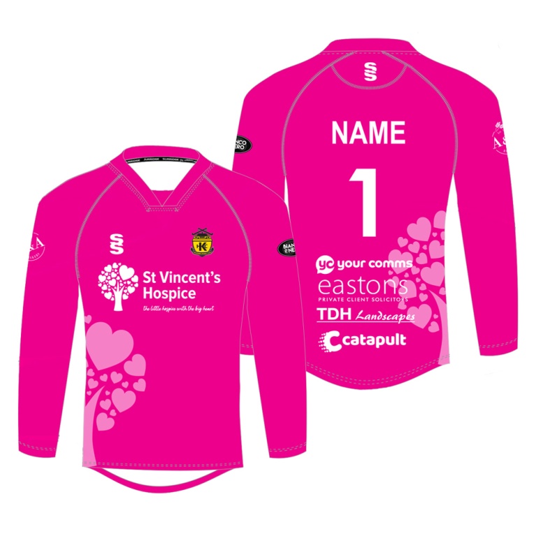 Kelburne HC - L/S Keeper Smock - 3rd - Pink - Unisex Fit