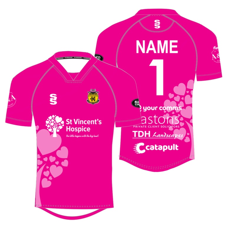 Kelburne HC - S/S Keeper Smock - 3rd - Pink - Unisex Fit