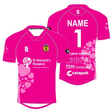 Kelburne HC - S/S Keeper Smock - 3rd - Pink - Unisex Fit