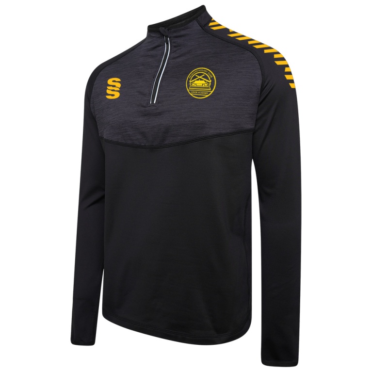 Kelburne HC Junior Academy - 1/4 Zip Dual Performance Top - Unisex Fit