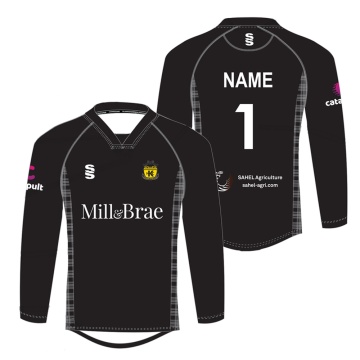 Kelburne HC - L/S Keeper Smock - Home - Black - Unisex Fit