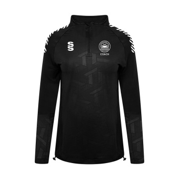 Kelburne HC Junior Academy Coaches - Impact 1/4 Zip Performance Top - Women's Fit